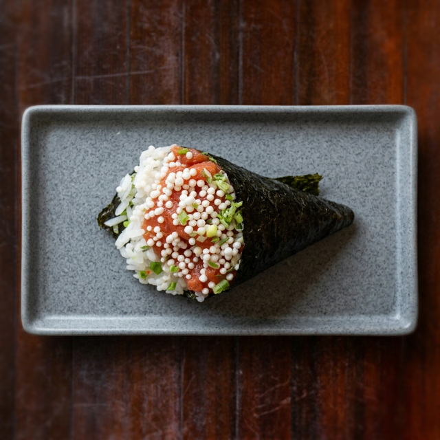 Spicy Tuna, Scallions & Rice Pop Hr.