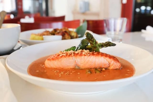 Grilled Scottish Salmon.