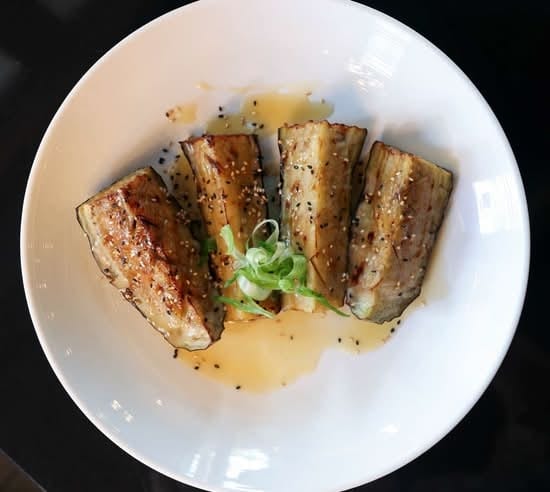 Miso Eggplant.