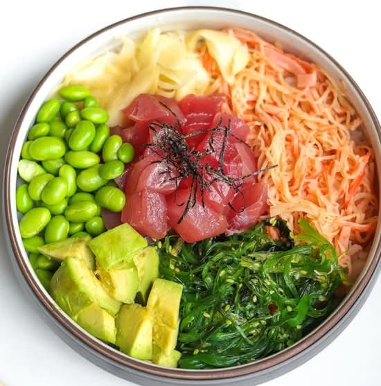 Tuna Poke Bowl.