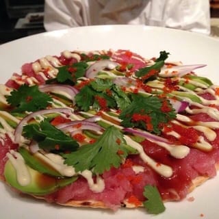 Ahi Tuna Pizza