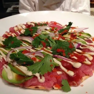 Ahi Tuna Pizza
